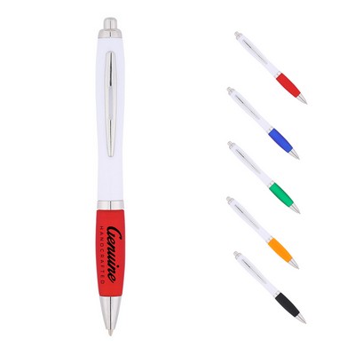 Plastic Click-top Ballpoint Pen